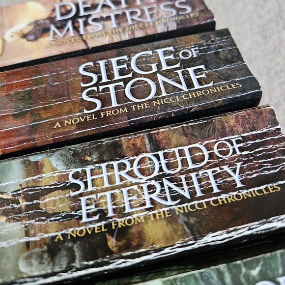 5 Books Bundle - Mass Market Paperback - Terry Goodkind & Piers‎ Anthony - Picture 3 of 7